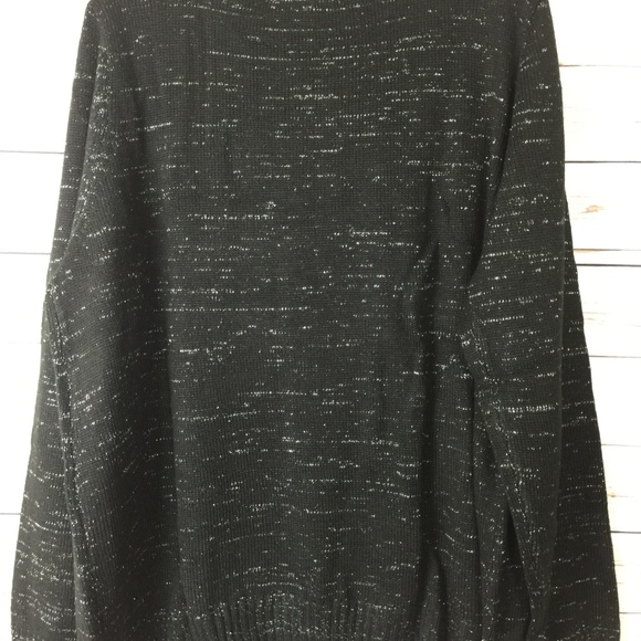 Karen Scott Holiday Deep Black Sweater NWT - Picture 5 of 5